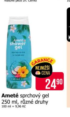 Ameté sprchový gel 250 ml