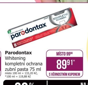 Parodontax Whitening zubní pasta 75 ml