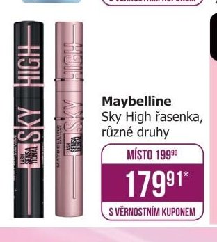 Maybelline Sky High řasenka