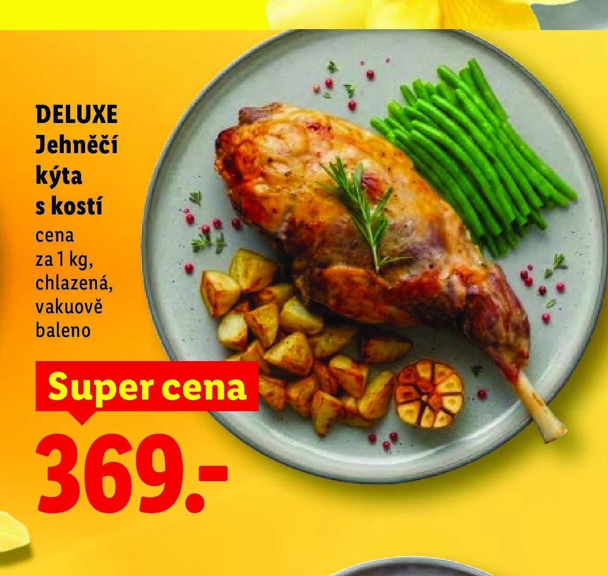 DELUXE Jehněčí kýta s kostí