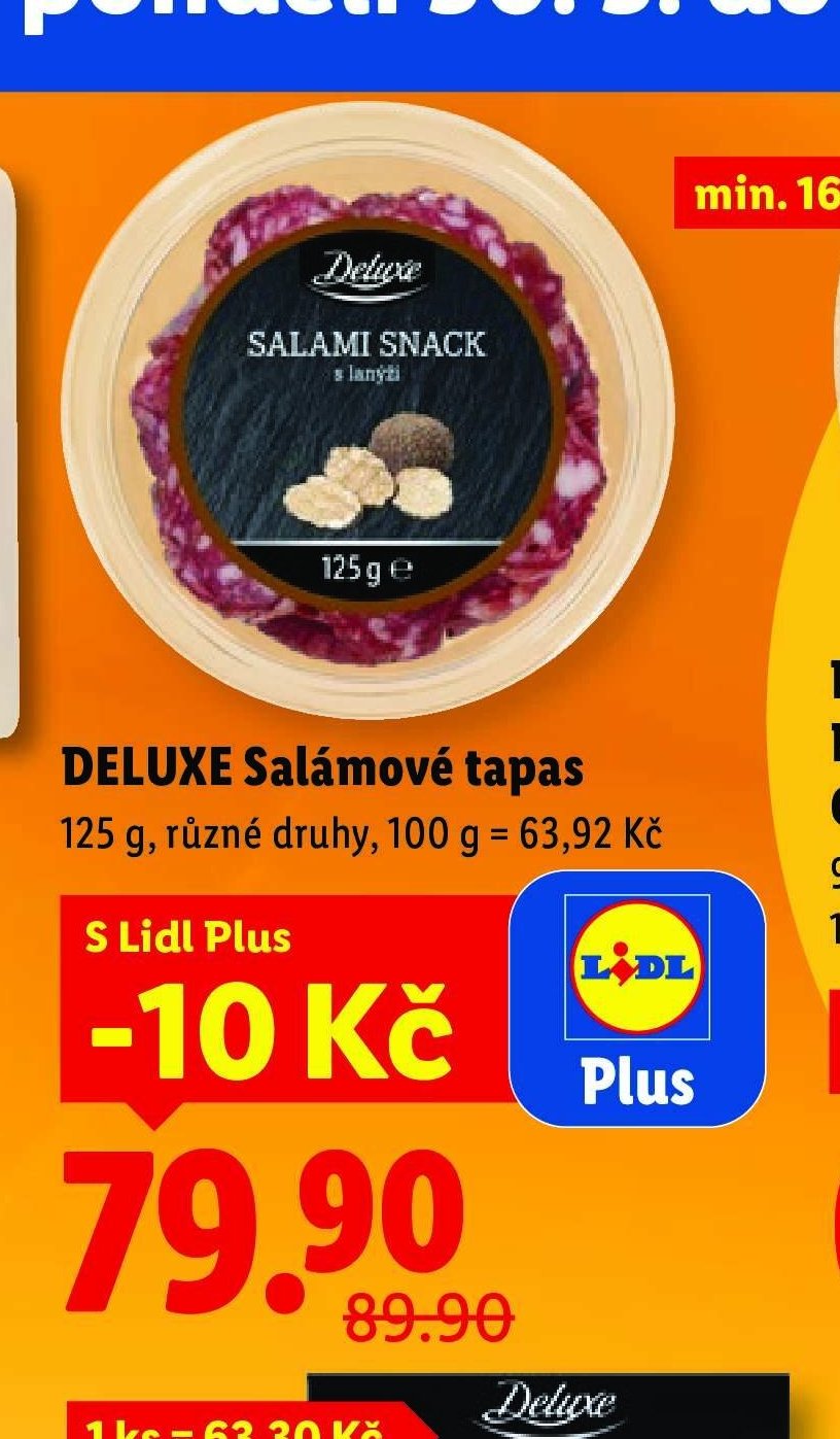 DELUXE Salámové tapas