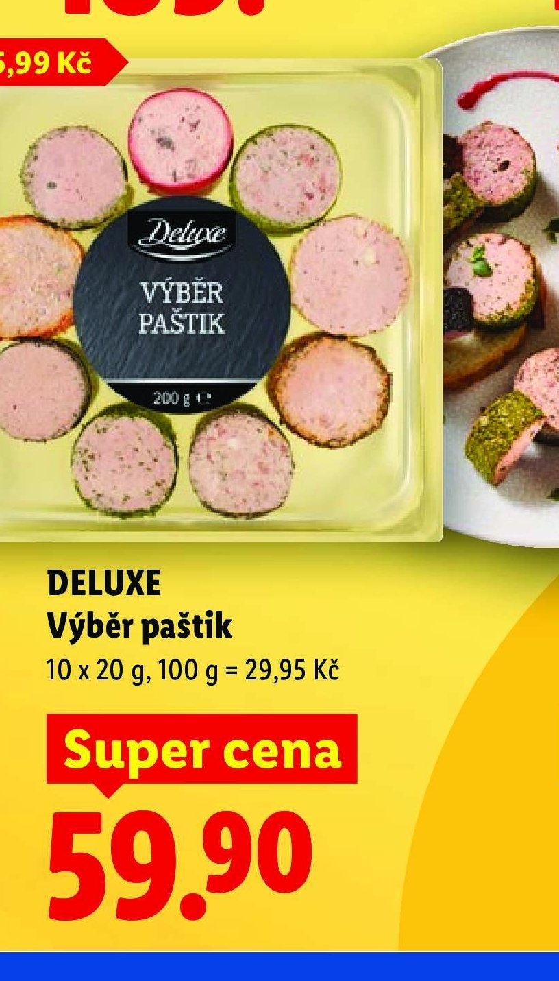 DELUXE Výběr paštik