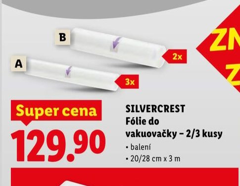 SILVERCREST Fólie do vakuovačky