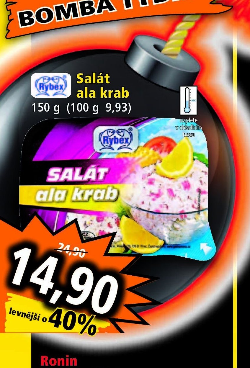 Salát ala krab