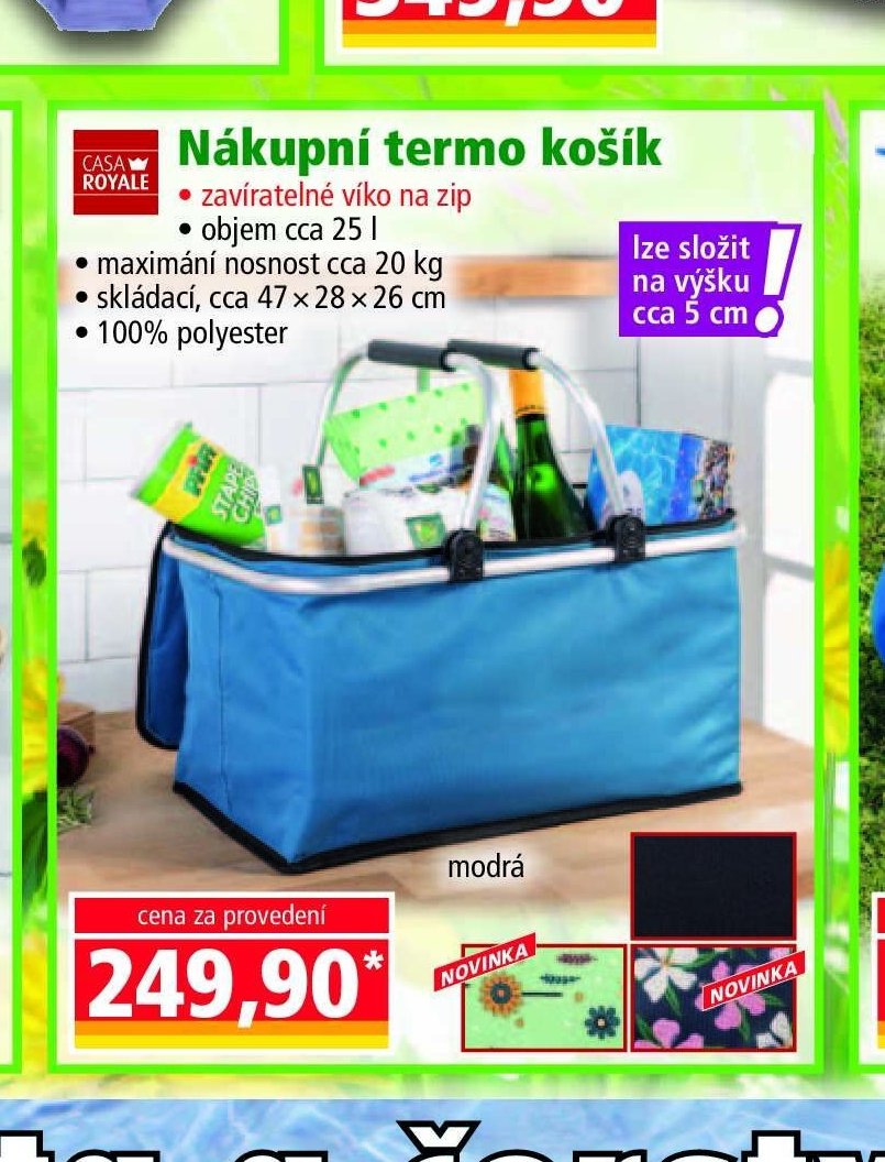 Nákupní termo košík