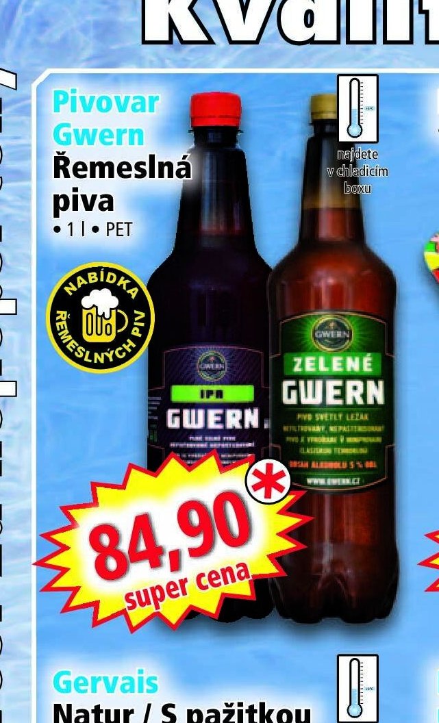 Pivovar Gwern Řemeslná piva