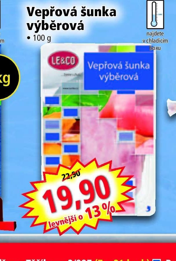 Vepřová šunka výběrová