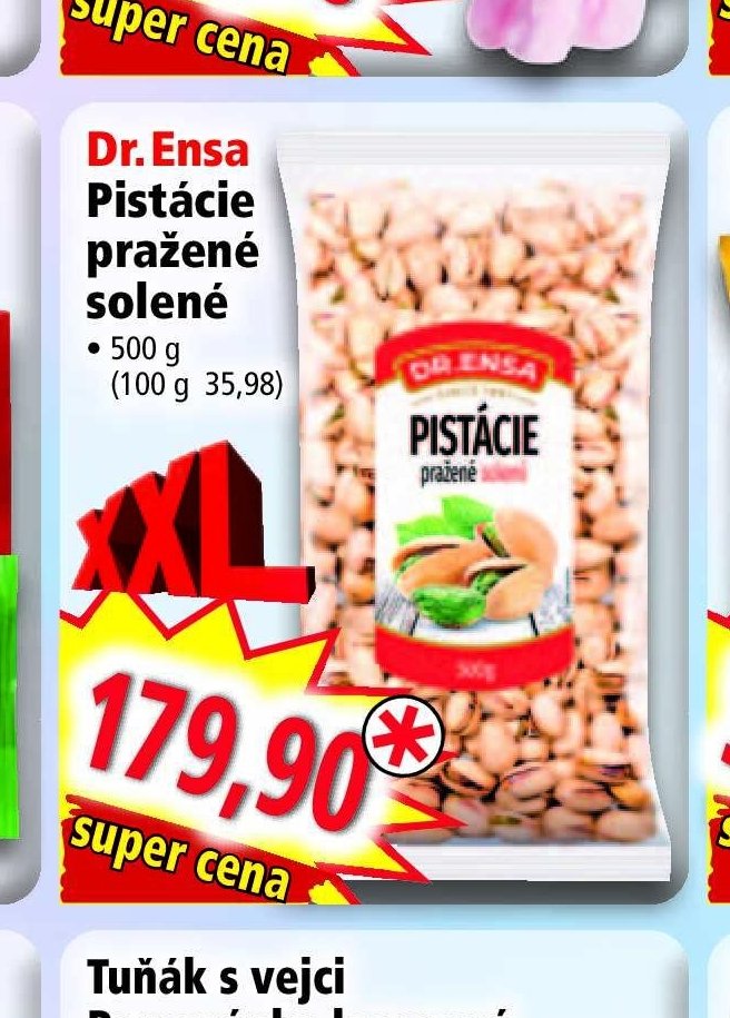 Dr. Ensa Pistácie pražené solené