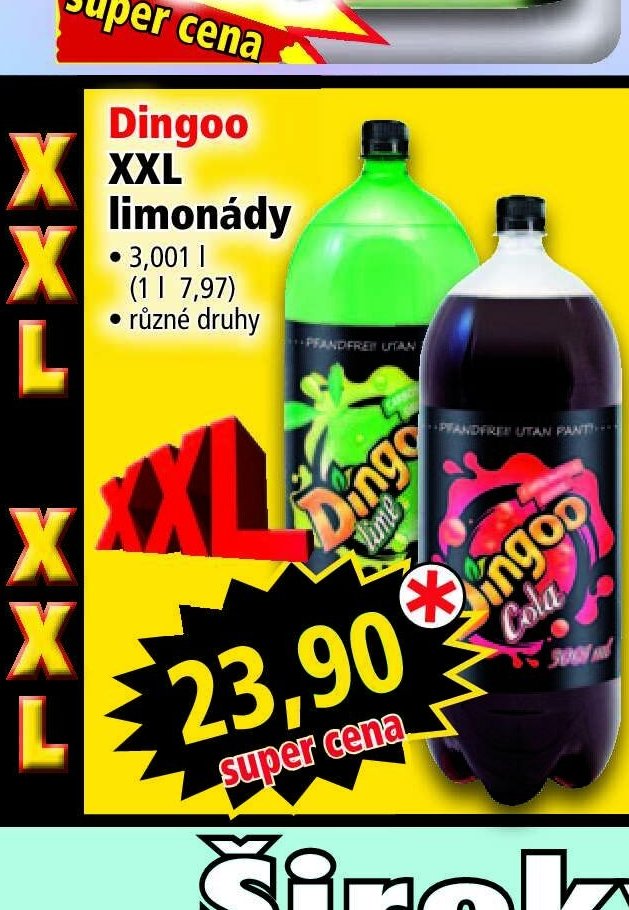 Dingoo XXL limonády