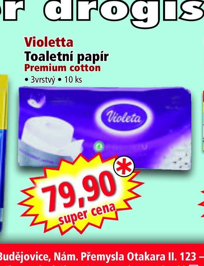 Violetta Toaletní papír