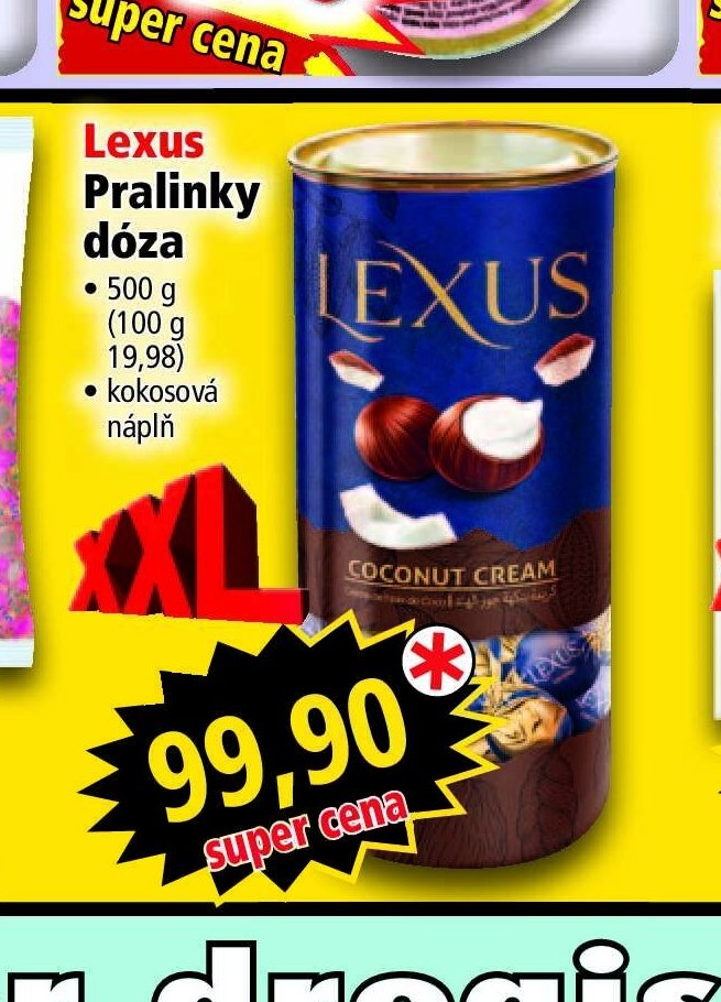 Lexus Pralinky dóza