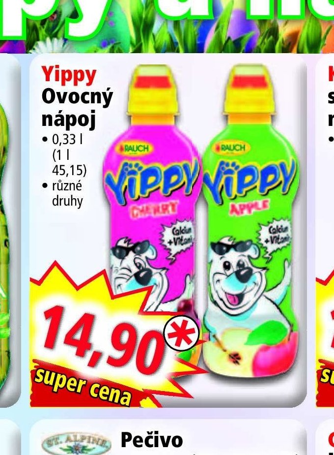 Yippy Ovocný nápoj