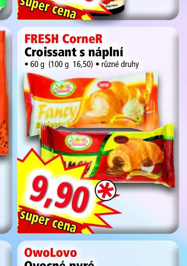 FRESH CorNER Croissant s náplní