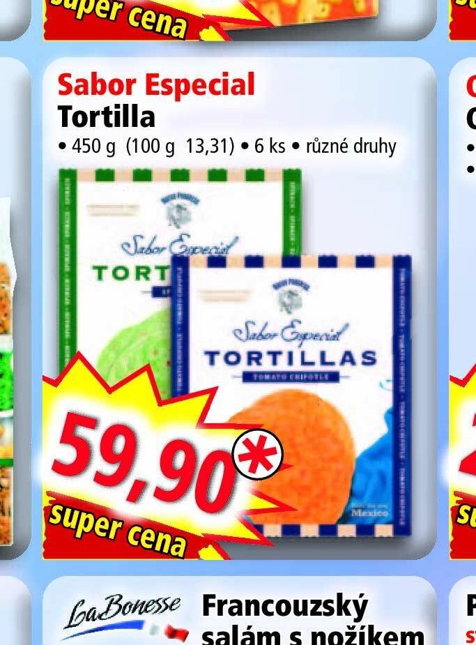 Sabor Especial Tortilla