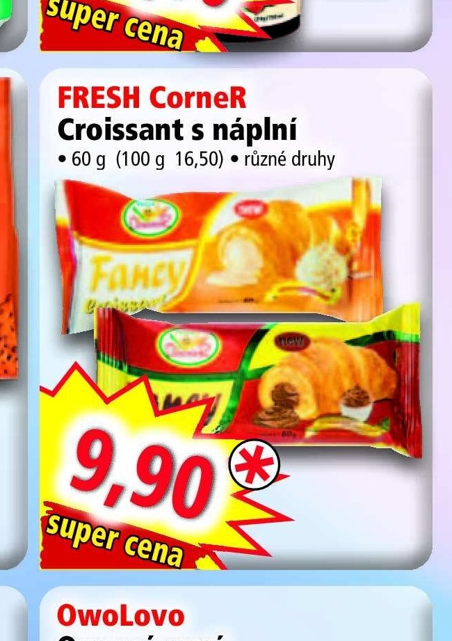 FRESH CorNER Croissant s náplní
