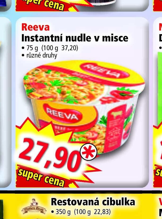 Reeva Instantní nudle v misce