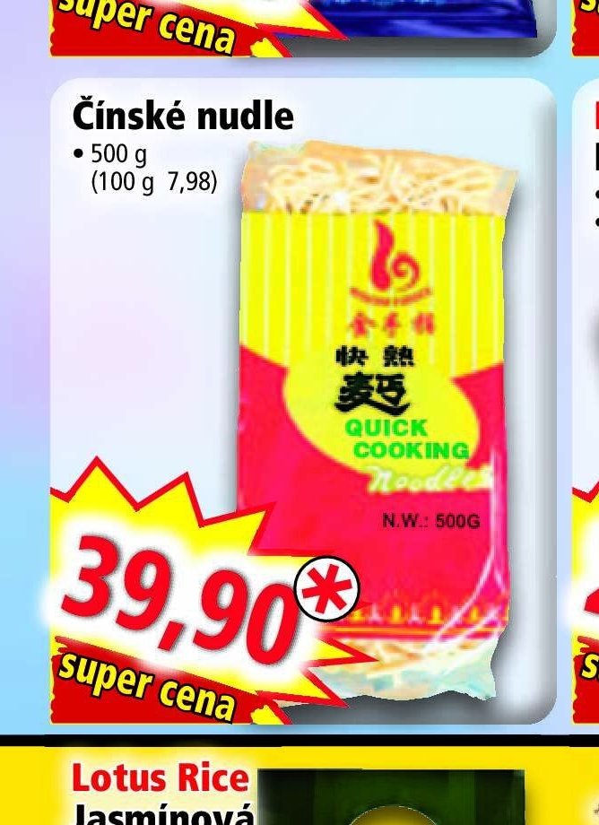 Čínské nudle