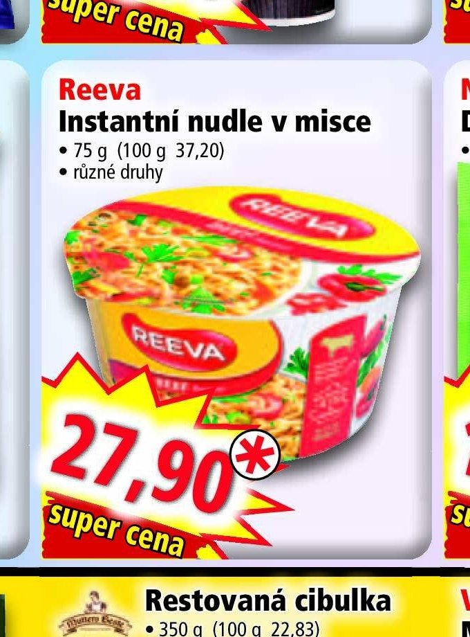 Reeva Instantní nudle v misce