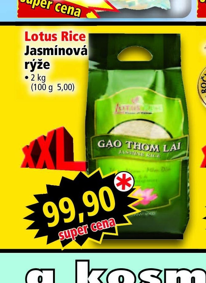 Lotus Rice Jasmínová rýže