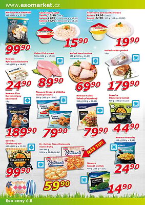 akční leták ESO MARKET 30.3.2026-12.4.2026