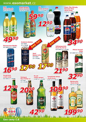 akční leták ESO MARKET 30.3.2026-12.4.2026