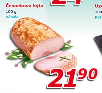 Česneková kýta Váhala