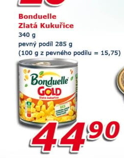 Kukuřice sterilovaná Gold Bonduelle