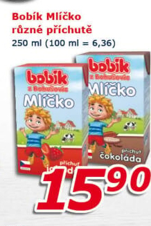 Nápoj mléčný Bobík