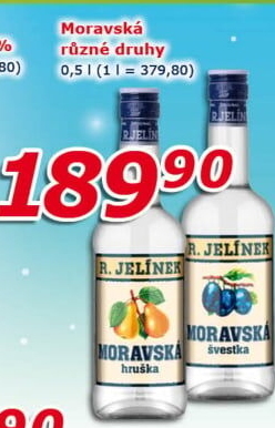Pálenky Moravská řada Rudolf Jelínek