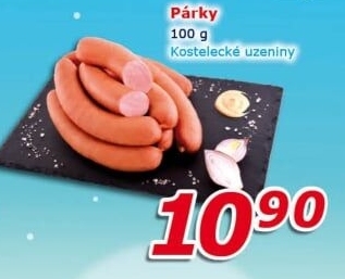 Párky Kostelecké uzeniny
