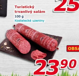 Salám turistický Kostelecké uzeniny