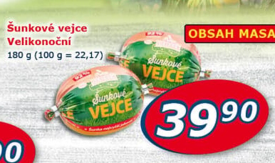 Šunkové vejce Váhala
