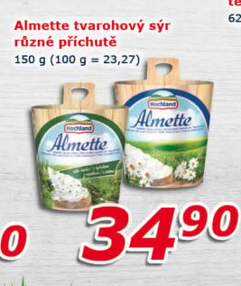 Tvarohový sýr Almette Hochland