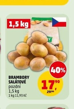 BRAMBORY SALÁTOVÉ