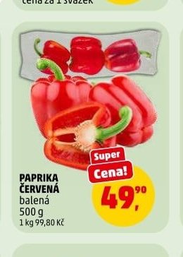 PAPRIKA ČERVENÁ