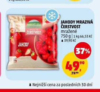 JAHODY MRAZIVÁ ČERSTVOST