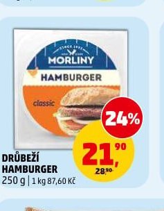 Drůbeží hamburger