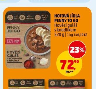 Hotová jídla Penny To Go