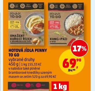 Hotová jídla Penny To Go