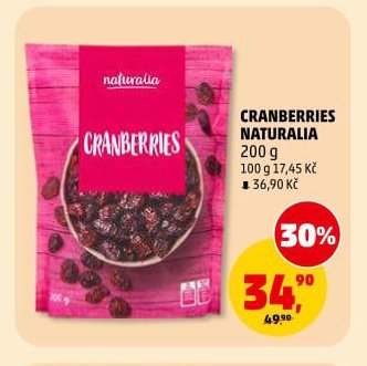 CRANBERRIES NATURALIA