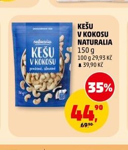 KEŠU V KOKOSU NATURALIA