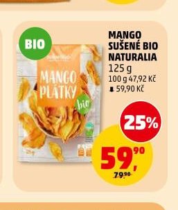 MANGO SUŠENÉ BIO NATURALIA