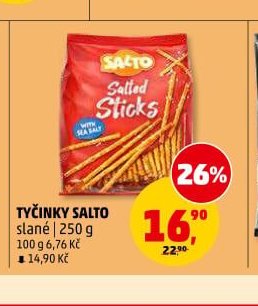 TYČINKY SALTO