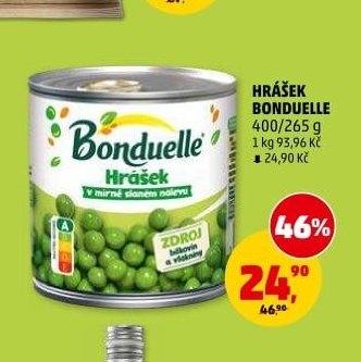 Hrášek Bonduelle