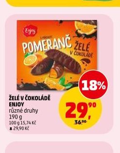 Želé v čokoládě Enjoy