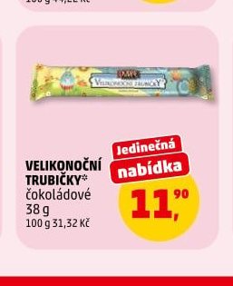 Velikonoční trubičky
