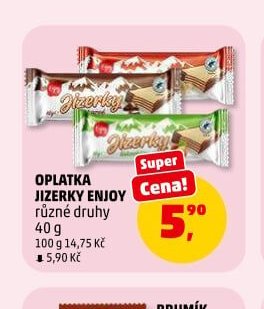 Oplatka Jizerky Enjoy