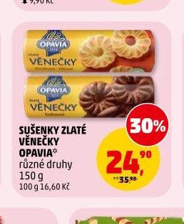 Sušenky Zlaté Věnečky Opavia