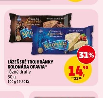 Lázeňské trojhránky Kolonáda Opavia