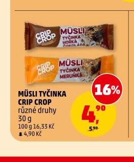 Müsli tyčinka Crip Crop